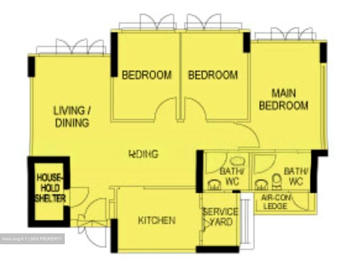 Blk 17B Macpherson Residency (Geylang), HDB 4 Rooms #617642031